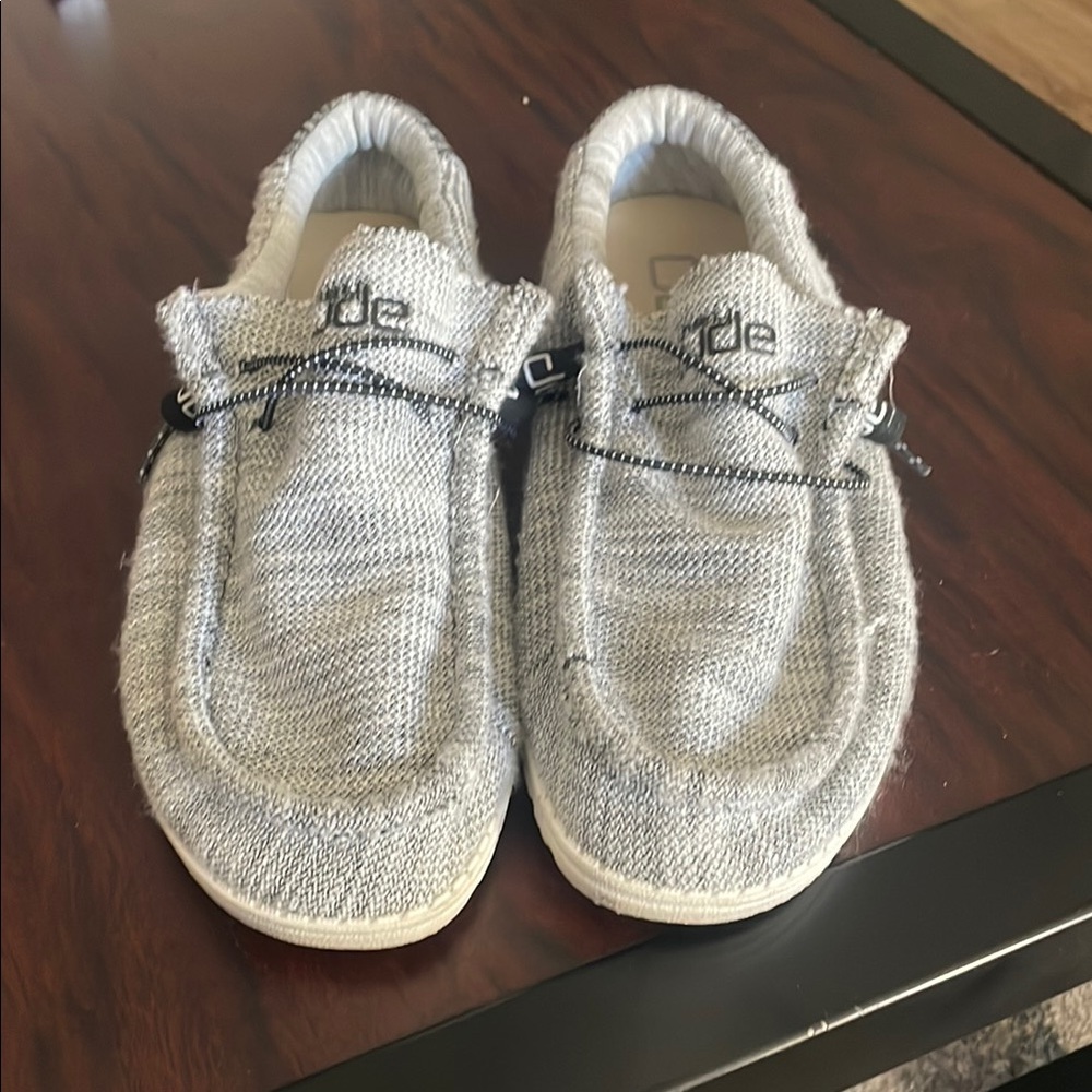 Hey Dude Gray Casual Loafers